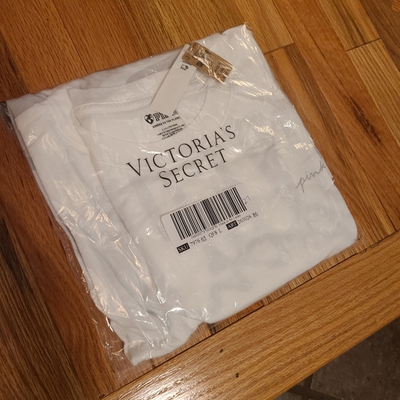 NEW VS PINK Varsity jogger white camo outfit set NWT - Picture 2 of 13